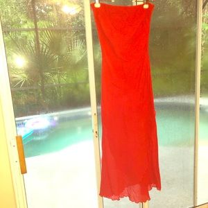Vintage Red cotton dress 💃